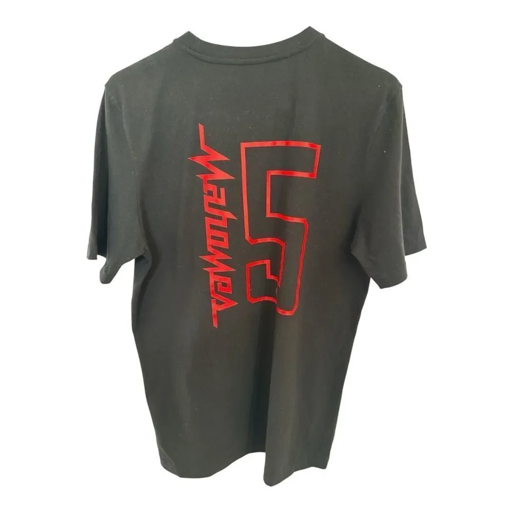 Adidas Men’s Small Mahomes Texas Tech Raiders Pregame Black Tee NWT Streetwear